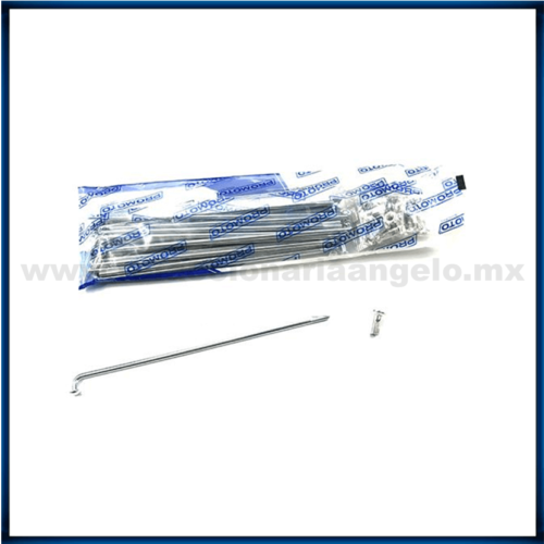 Juego de Rayos C Niple Trasero Para moto Vento Crossmax250 (36 pzs)