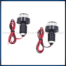 Contrapeso Con Luz Led Direccionales Para Moto Honda Italika