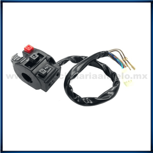 Control Electrico o mando de luces Izquierdo Para moto Italika DM 200