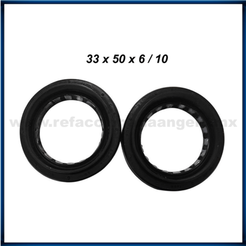 Juego de Retenes Diferencial 33x50x6 10 para moto carro TVS King 200