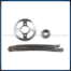 Kit De Sprocket 46dx15d 428-136 Para Moto Italika Dm200