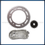 Kit de Engranes 50D-17D/ 428H-130 Para Moto Honda NXR 150 Bros