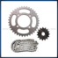 Kit Engranes para moto Yamaha Crypton 110 37d x 15d 428h x116