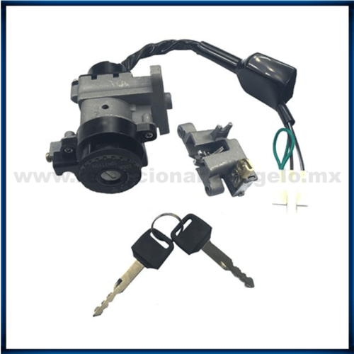 Switch o interruptor de llave completo para moto Italika WS150