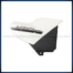 Tapa Lateral Derecha Blanca Para moto Yamaha YBR125 Express