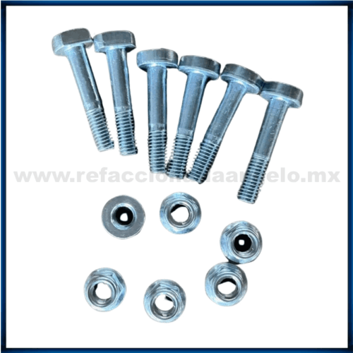 Tornillo Engrane Trasero Para moto Bajaj Pulsar N 250 (Juego 6 Piezas)