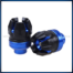 sliders de aluminio azul para moto Italika honda yamaha