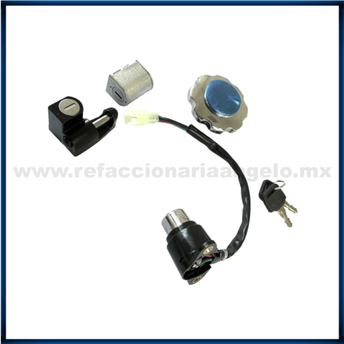 Switch Llave Encendido Kit Completo Para moto Italika DT150